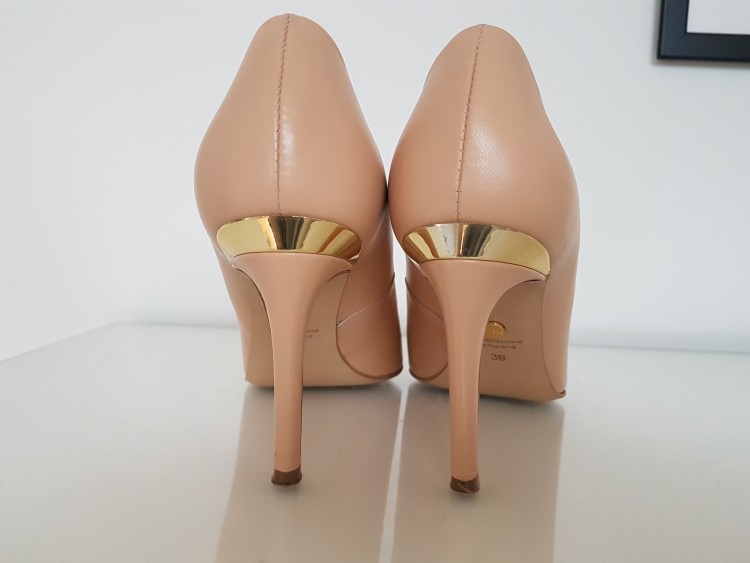 Buty Szpilki Nude Primamoda Z