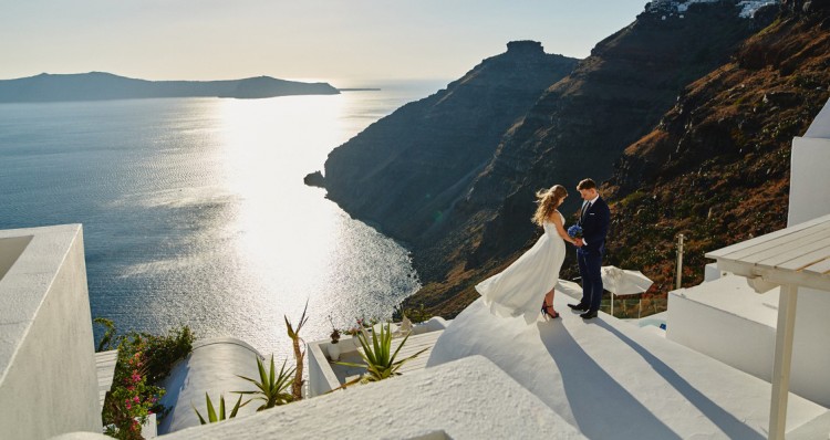 Irmina + Artur | Ślub na Santorini