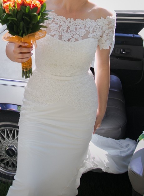 Suknia Ślubna Hadasse SAN PATRICK PRONOVIAS 2015 rozm. 38-40