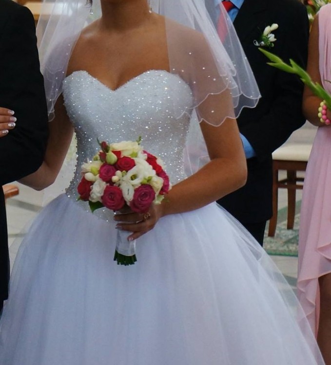 Suknia ślubna typu księżniczka "La Lucienne Diamonds"