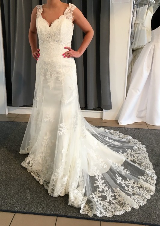 Suknia Annais Bridal Baviere rozmiar 38/40 kolor ecru