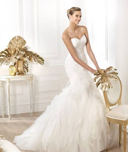 Suknia ślubna Pronovias - stan idealny, rozmiar 36