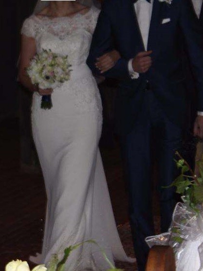 Elegancka suknia ślubna LA SPOSA Elures 2015