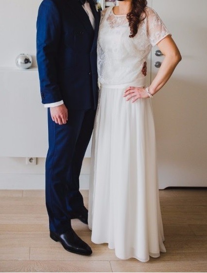 Suknia ślubna LAURA kolekcja LeBlanc Atelier Julliete 2015