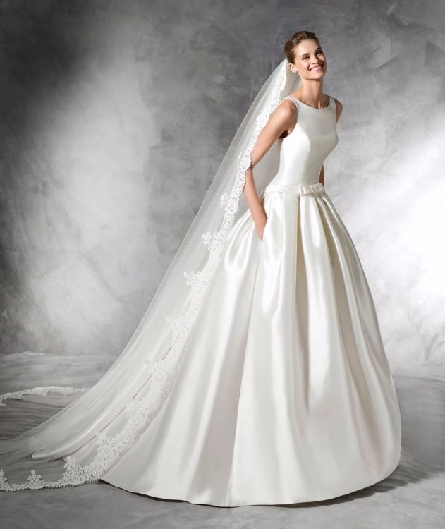 Suknie ślubna BARCAZA 2016 Pronovias roz 36/38