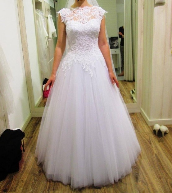 Sprzedam piękna suknię ślubna z salon Mendelssohn