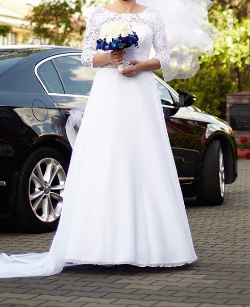 Suknia ślubna model Sky kolekcja Afrodyta 2016