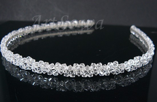 Swarovski komplet ŚLUB crystal KRYSZTAŁY