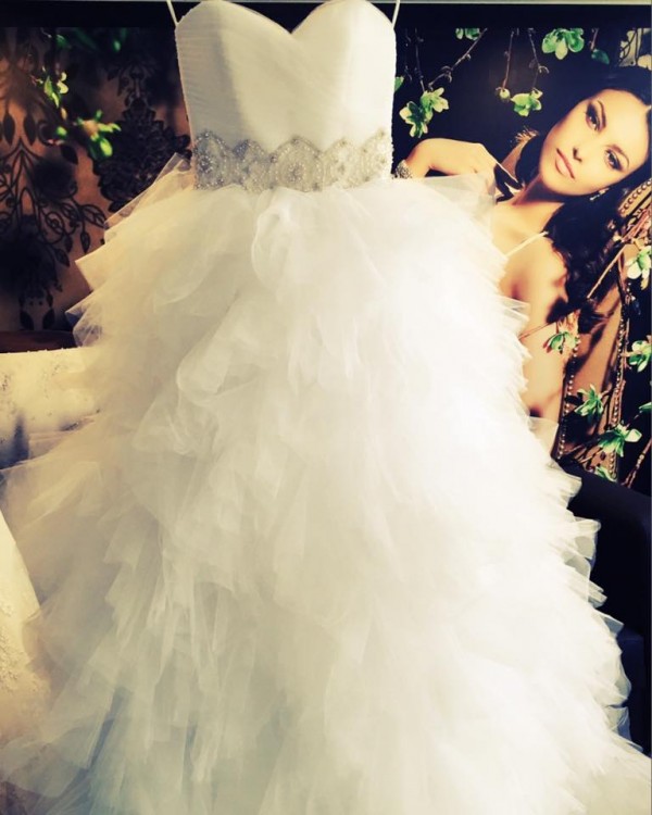 Przepiękna niepowtarzalna suknia ślubna Lisa Ferrera