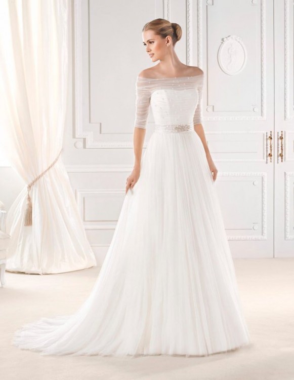 Suknia ślubna La Sposa m. Esien, r. 36/38 * Pronovias