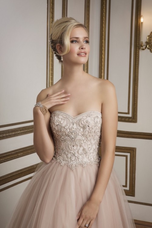 Suknia Justin Alexander 8847 Sorbet/Silver us10