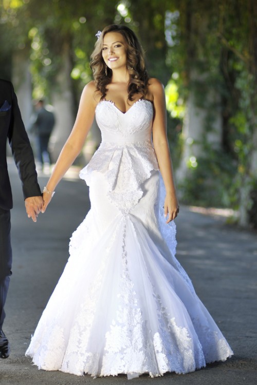 Piękna suknia ślubna !!
