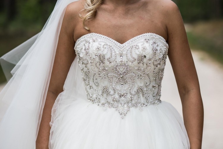 Piękna suknia ślubna Justin Alexander model 8847