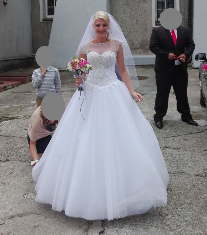Zjawiskowa suknia ślubna Nadin