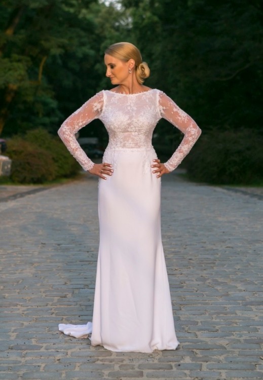 Suknia Ślubna model Tess, projekt Viola Piekut