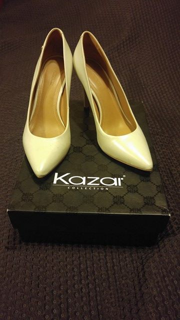 Buty Kazar 38 beż nude