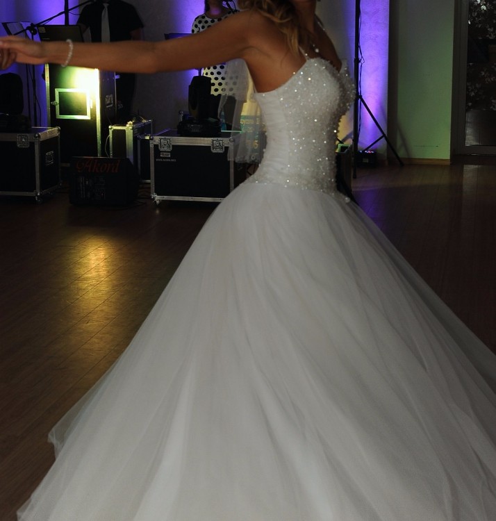 SUKNIA ŚLUBNA SWAROVSKI