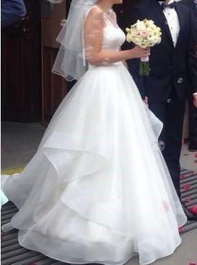 Piękna suknia ślubna HEMA