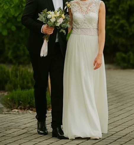 Suknia Ślubna Ecru/Ivory Boho