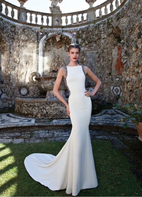 Suknia ślubna Tarik Ediz z salonu Madonna haute couture