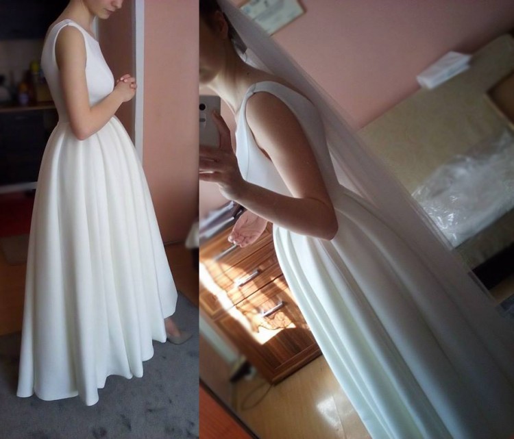 Suknia ślubna - projekt indywidualny