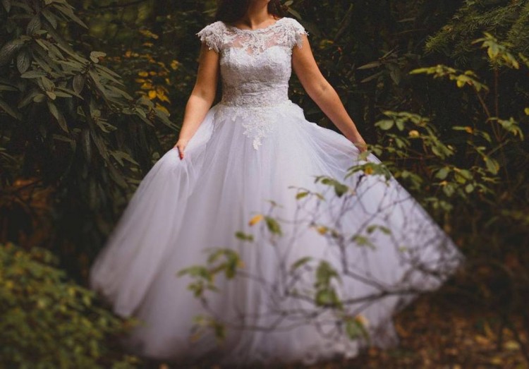 Cudowna suknia ślubna roz. 38-40