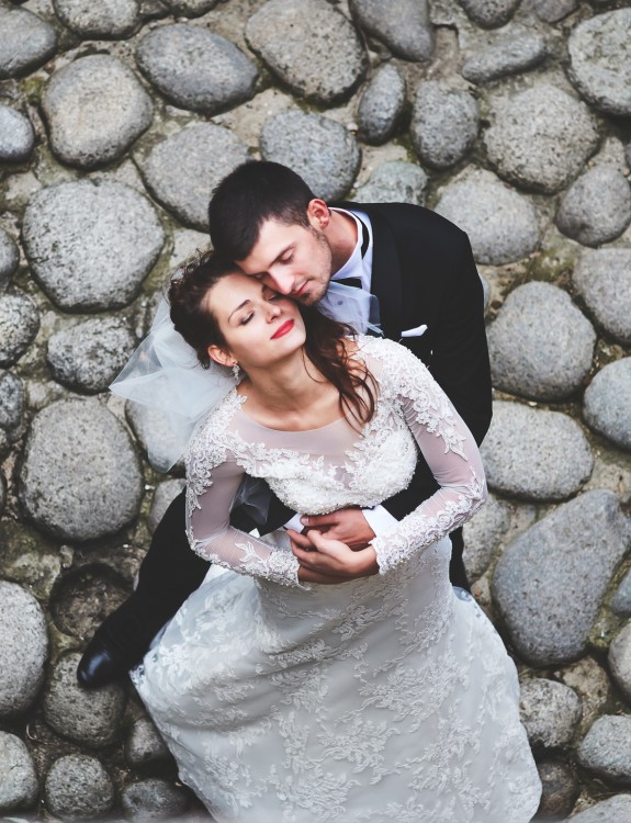 Koronkowa suknia ślubna rozmiar 36/38