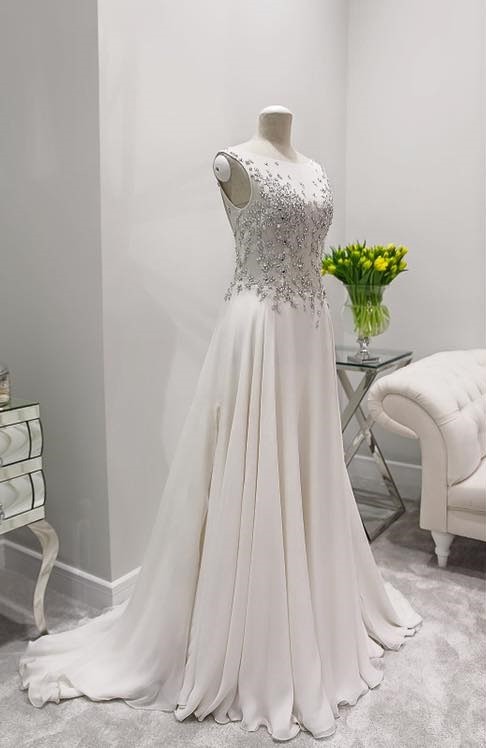 Suknia Viola Piekut, kryształy Swarovskiego, roz. 34-36