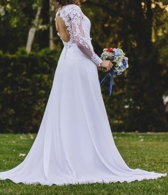 Niepowtarzalna suknia ślubna!