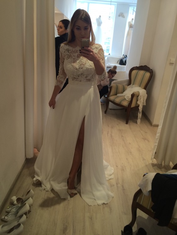 Sprzedam suknię ślubną z Atelier Sylwii Kopczyńskiej