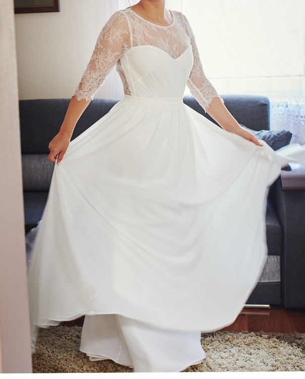 Suknia ślubna od projektantki K.Twardowskiej