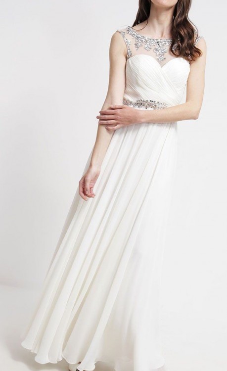 NOWA suknia ivory z mega ozdobami