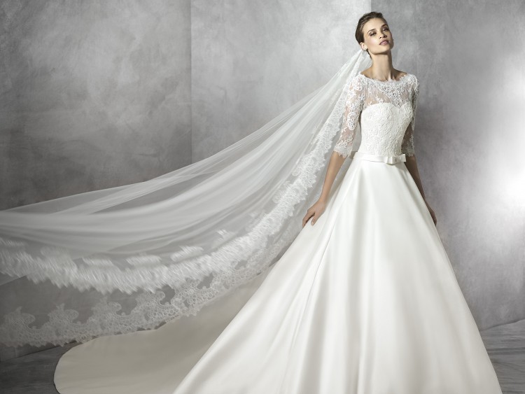 Pronovias - Toricela - suknia ślubna + welon i halka gratis