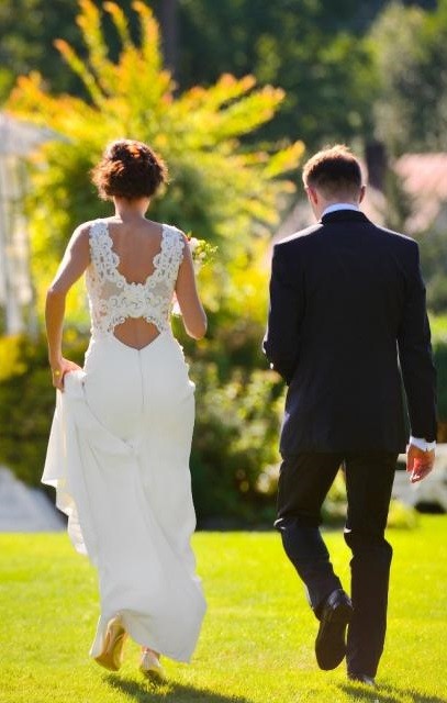 bez pleców koronka Klasyk z salonu Madonna