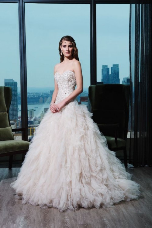 Suknia Ślubna Justin Aleksander 9776 Signature