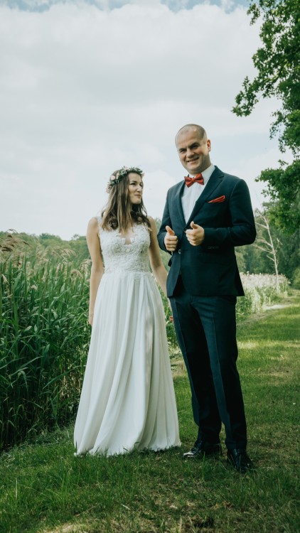 PRZEPIĘKNA SUKNIA ŚLUBNA 2017