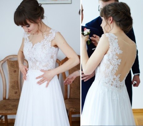 IREZUMI Afrodyta piękna suknia ślubna!!