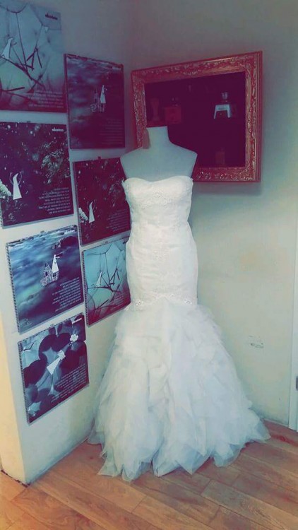 Suknia ślubna ivory syrenka