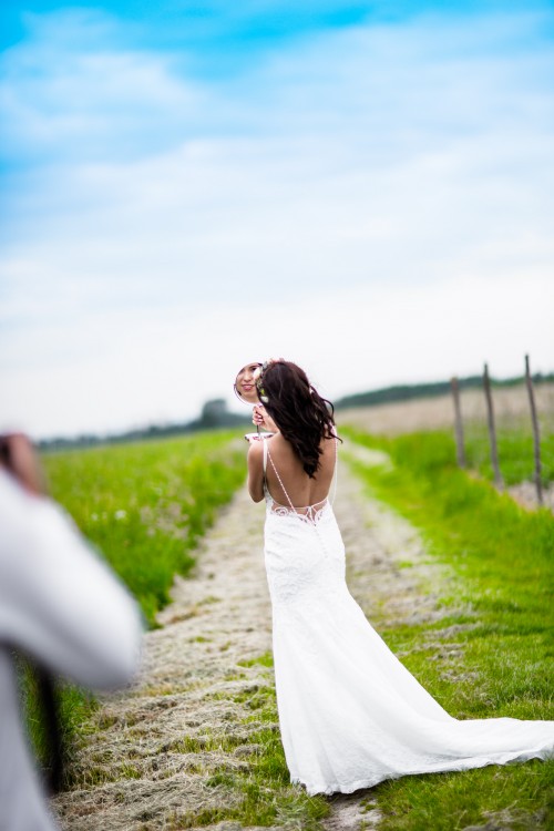 Suknia koronkowa - z Madonny  z kolekcji 2017