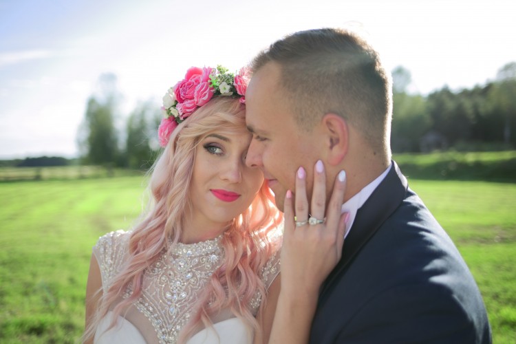 Suknia ślubna typu Princessa model: Irida marki Oksana Mukha