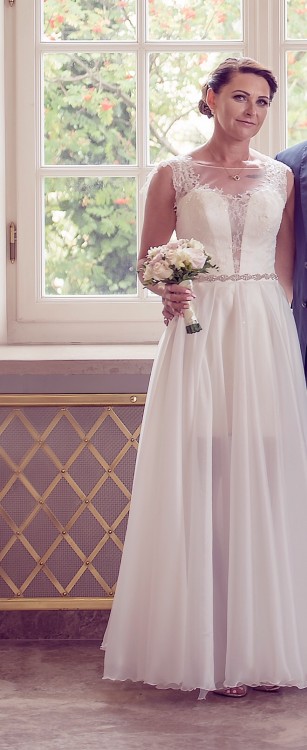 Suknia ślubna dwa w jednym