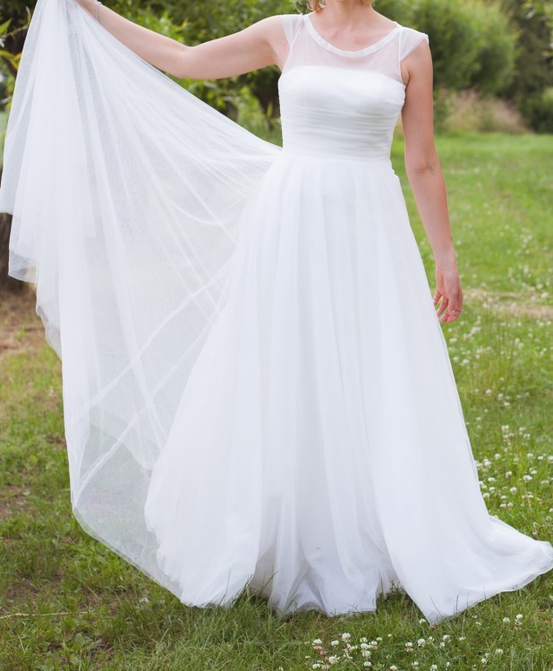 Suknia ślubna Amy Love Bridal, model Goya, rozmiar 38