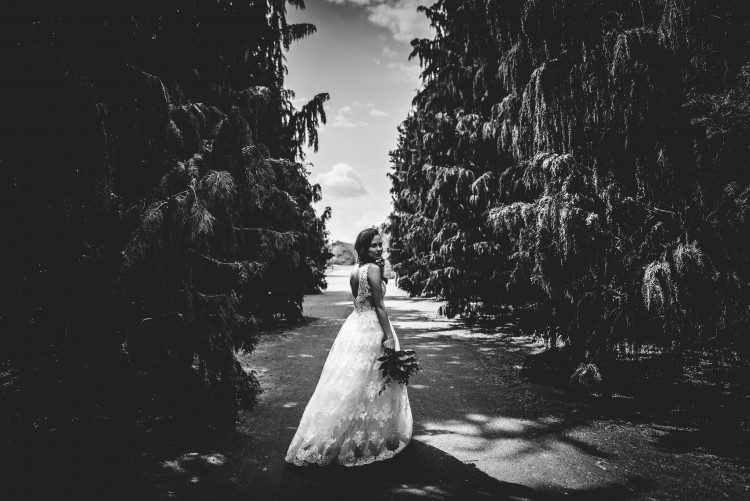 Suknia ślubna projektu Julii Gastoł