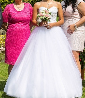 Suknia ślubna "księżniczka"