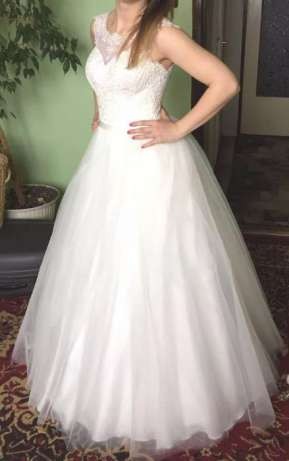 Suknia Slubna - 36-38 - Cena do Negocjacji