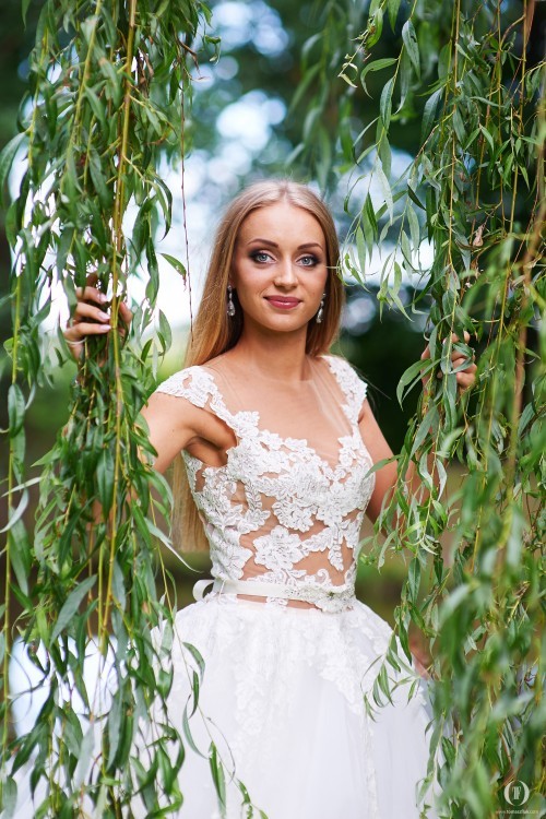 Romantyczna suknia ślubna Lanesta