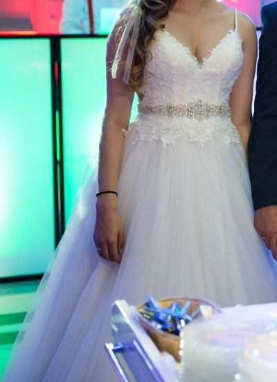 Suknia ślubna STELLA YORK 6172 + dodatki