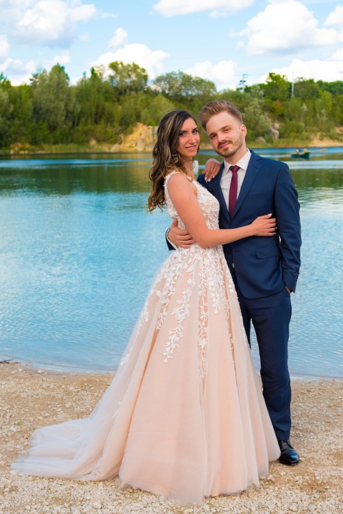 Suknia ślubna Sherri Hill 11335 z salonu  34/38 Ivory