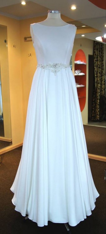 Suknia ślubna  z kaszmiru