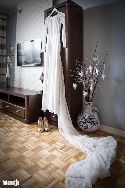 Piękna suknia ślubna